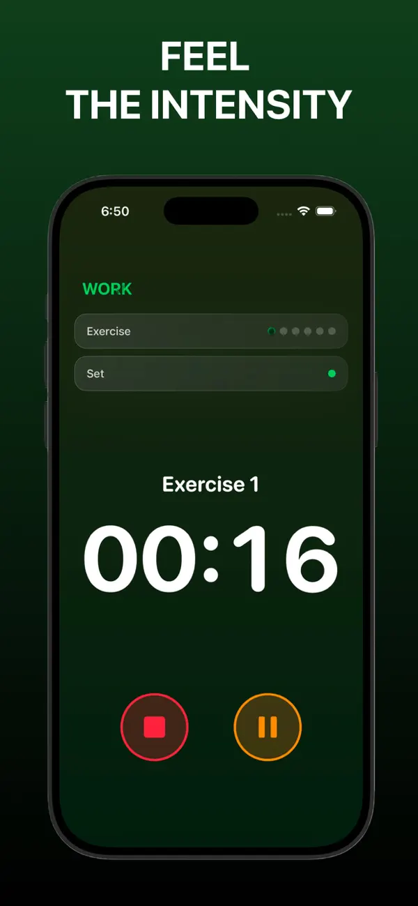Tabata Timer placeholder screenshot 2