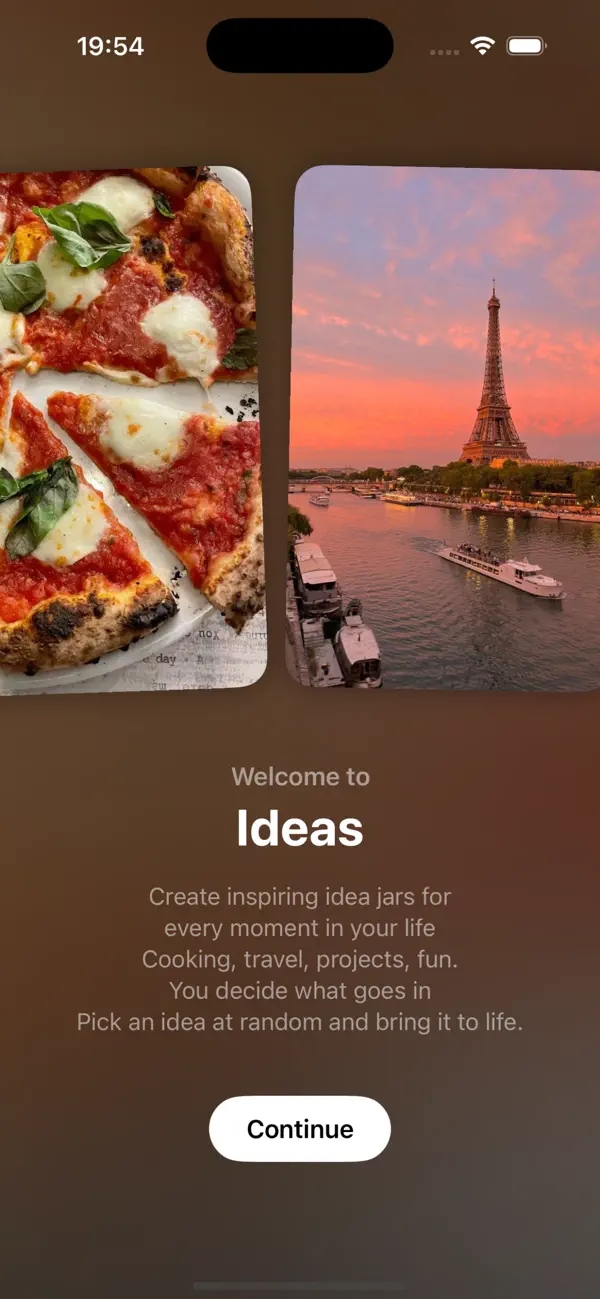 Ideas app preview